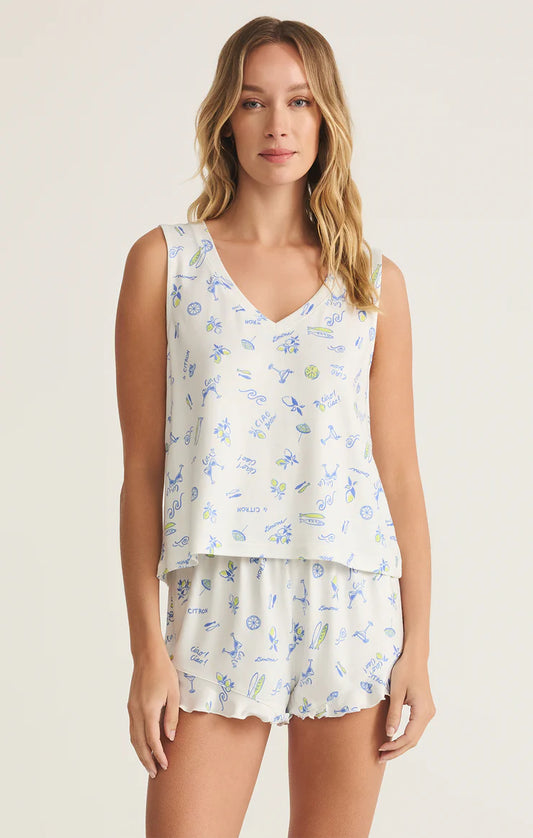 Z Supply Ciao Bella Silky Jersey Tank