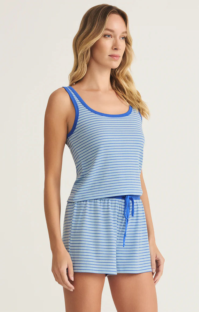 Z Supply High Tide Striped Rib Tank