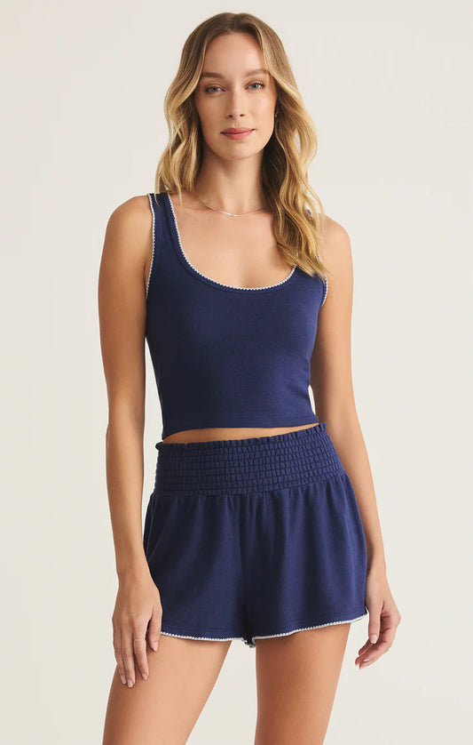 Z Supply Casa Whipstitch Silky Jersey Tank