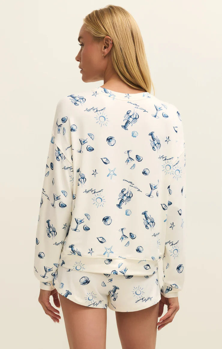 Z Supply Lost at Sea Long Sleeve Top