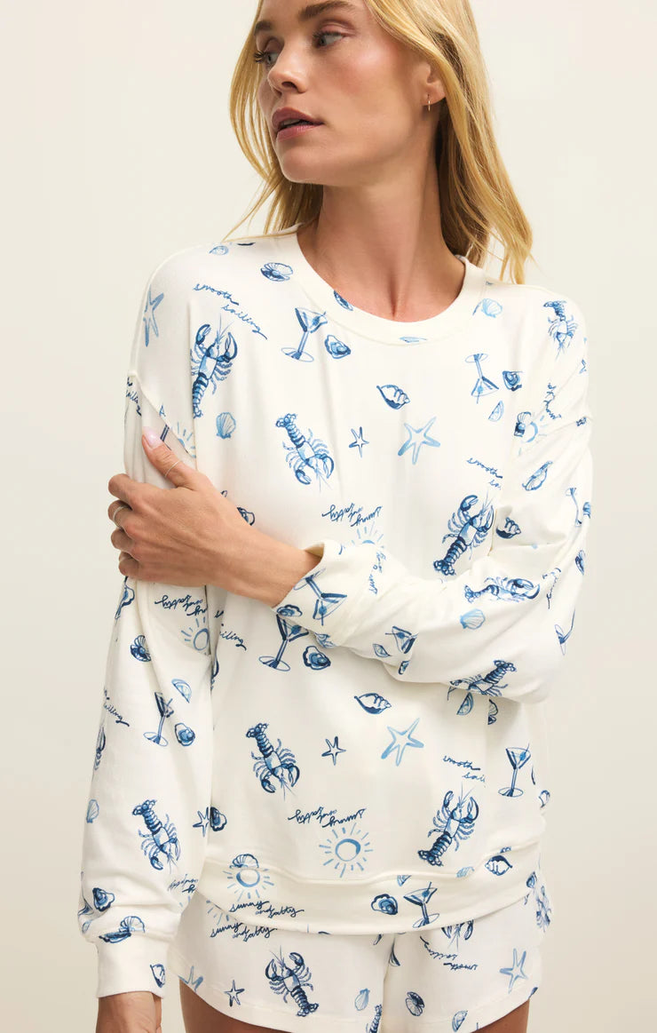 Z Supply Lost at Sea Long Sleeve Top