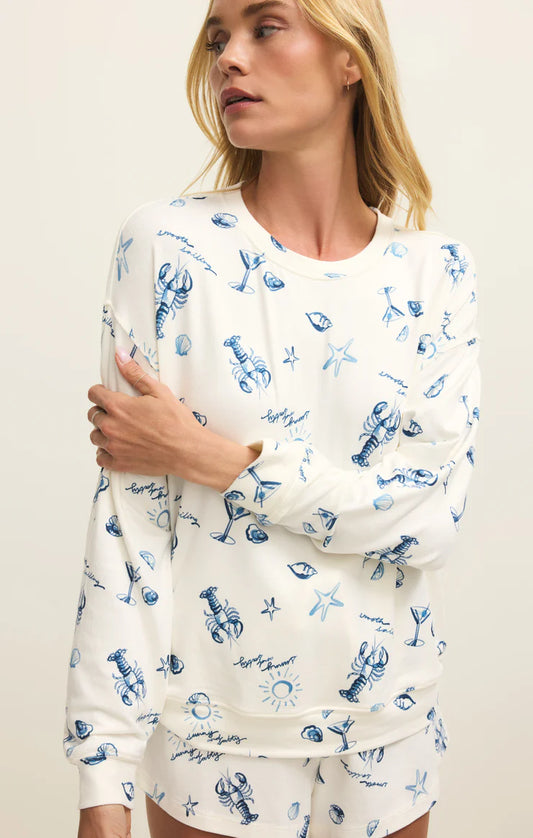 Z Supply Lost at Sea Long Sleeve Top