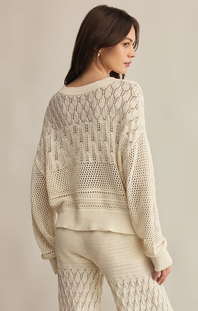 Z Supply Rue Crochet Sweater