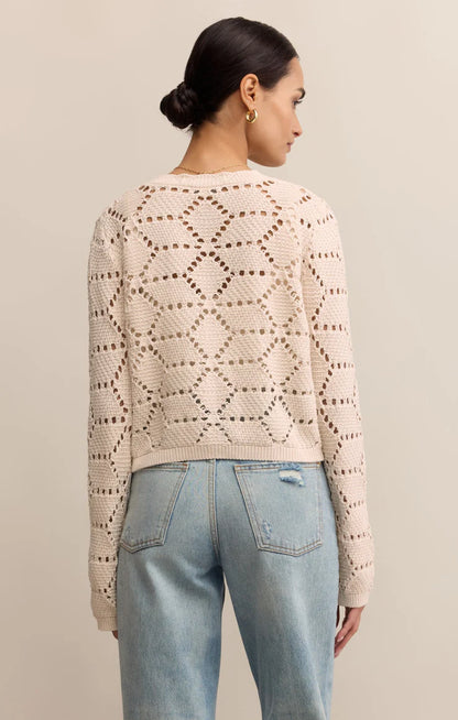 Z Supply Rosalyn Diamond Sweater Cardigan