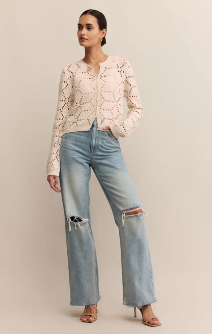 Z Supply Rosalyn Diamond Sweater Cardigan