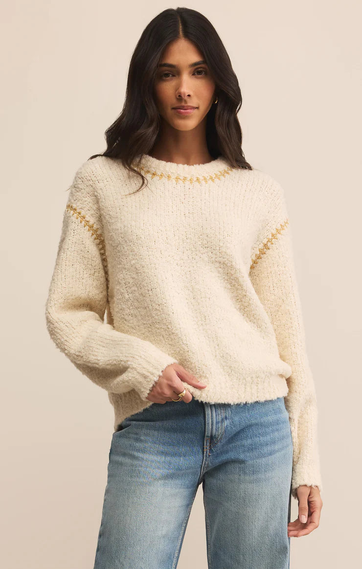 Z Supply Romnie Whipstitch Sweater