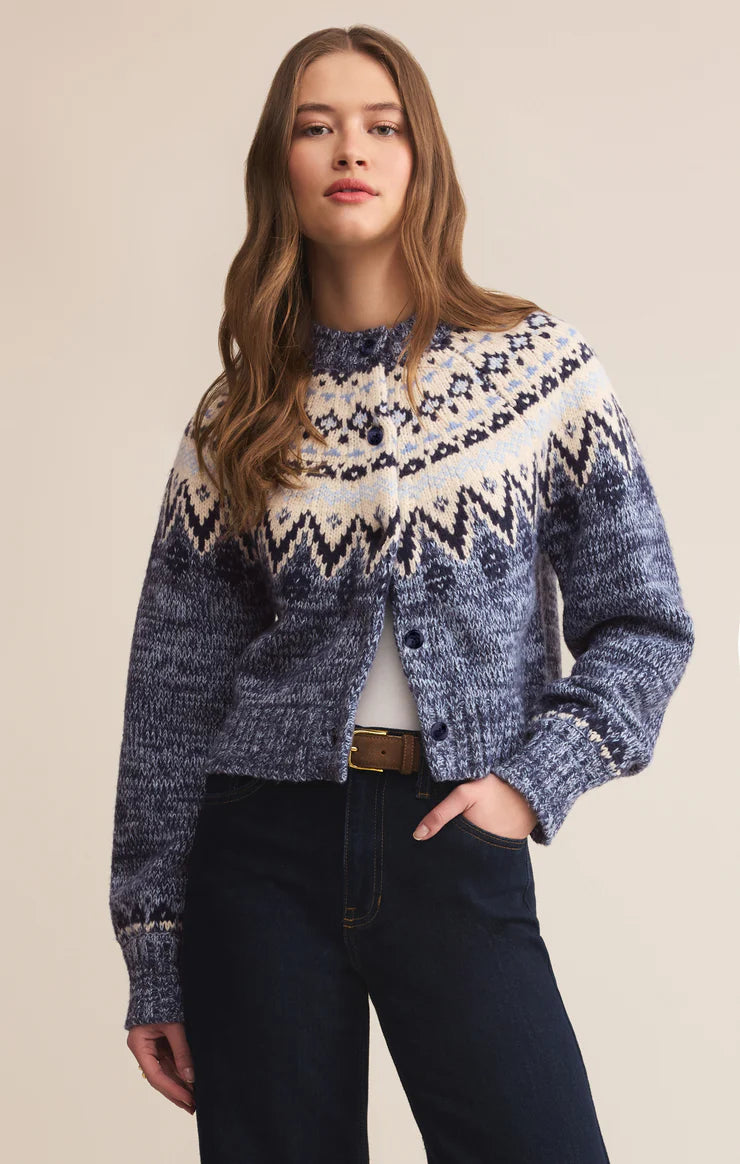 Z Supply North Sea Fair Isle Cardigan
