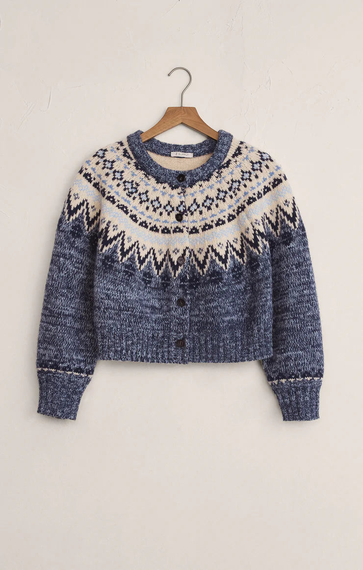 Z Supply North Sea Fair Isle Cardigan
