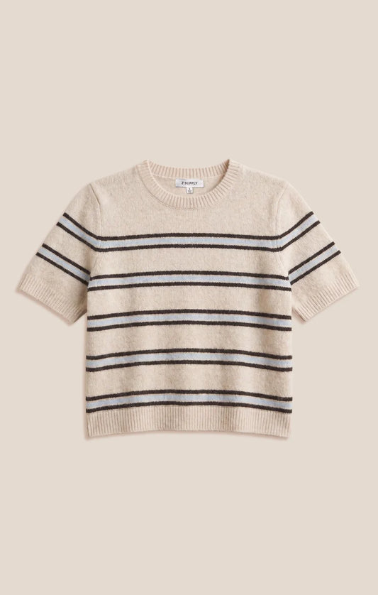 Z Supply Gatewood Stripe Sweater Tee