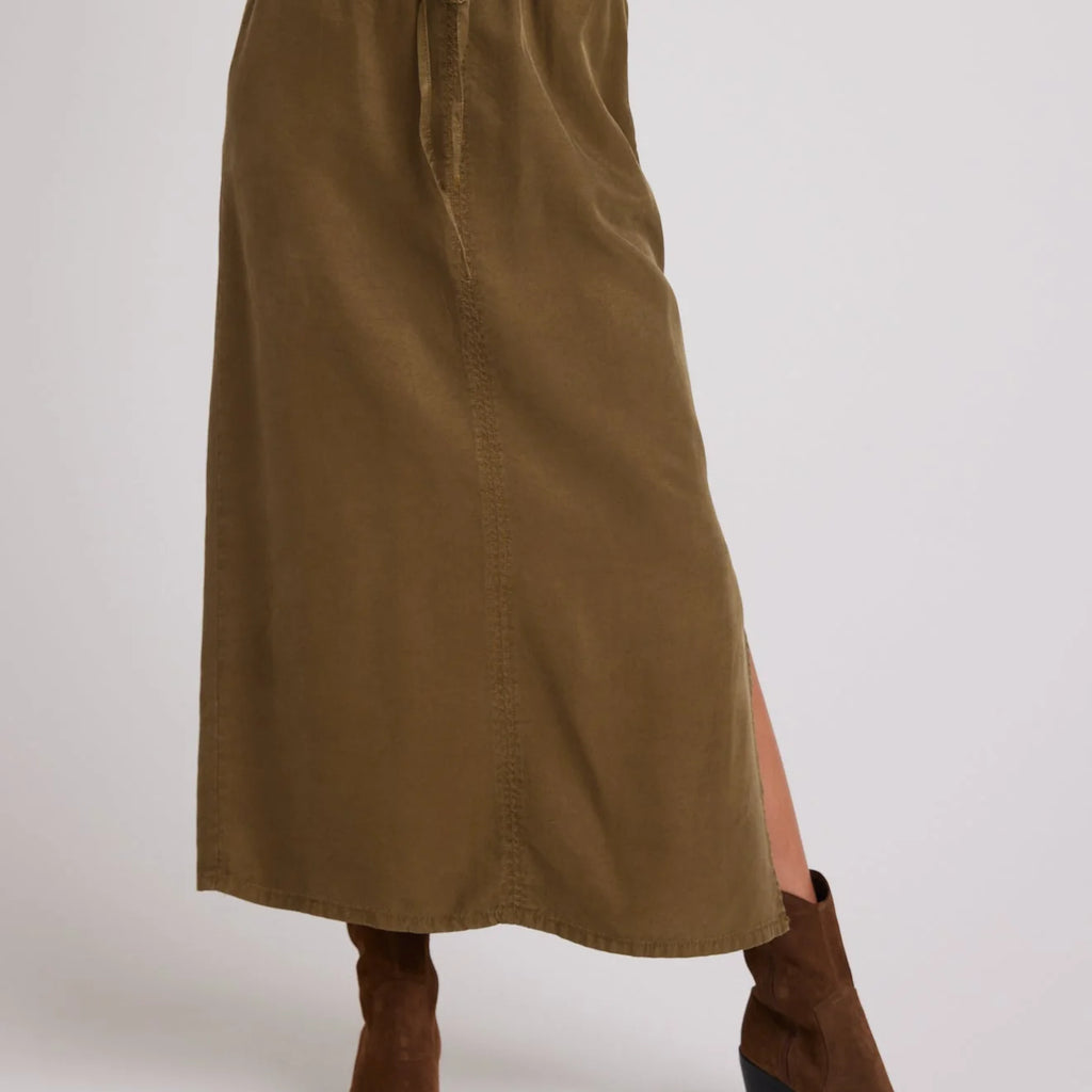 Bella Dahl Ana Side Slit Skirt