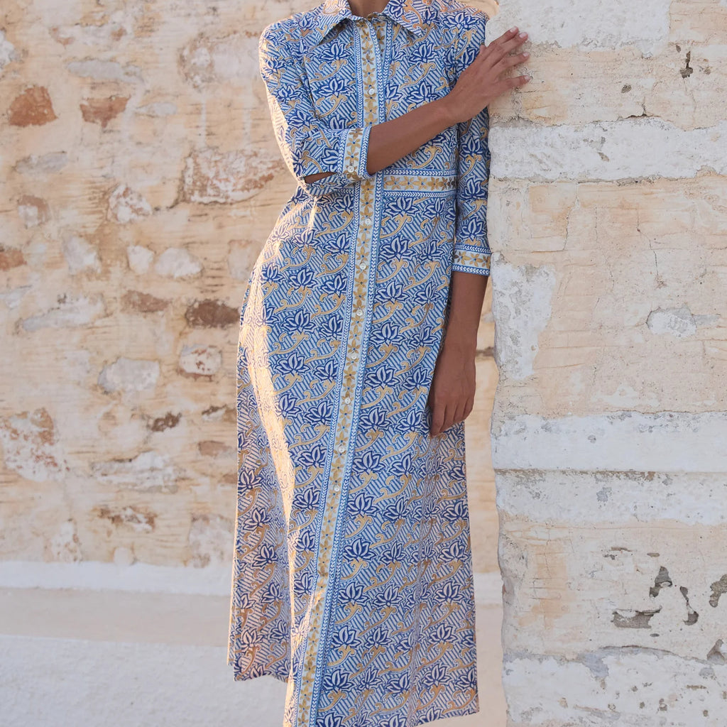 Oliphant Shirt Dress Maxi