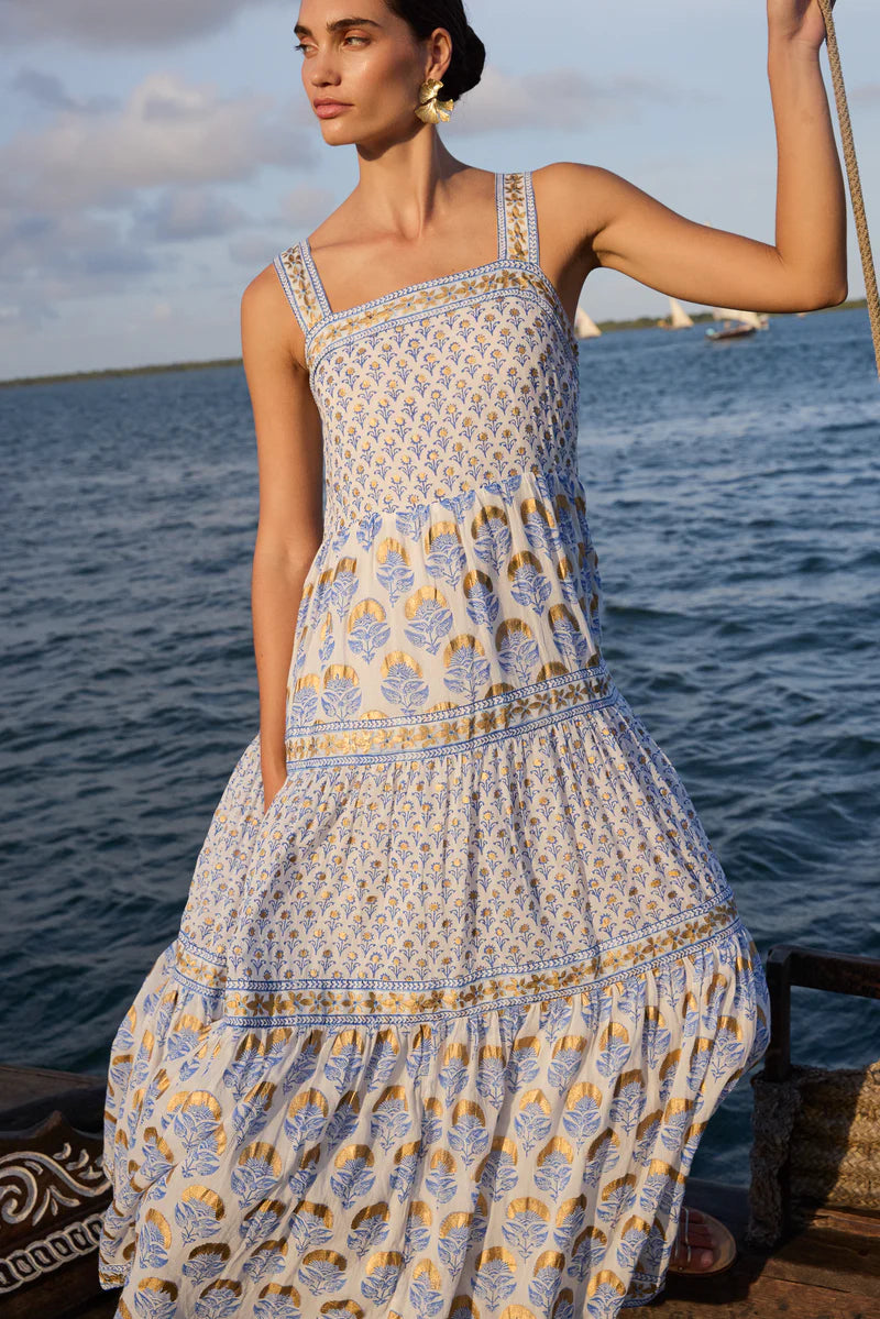 Oliphant Strappy Maxi Dress – Puritan Cape Cod