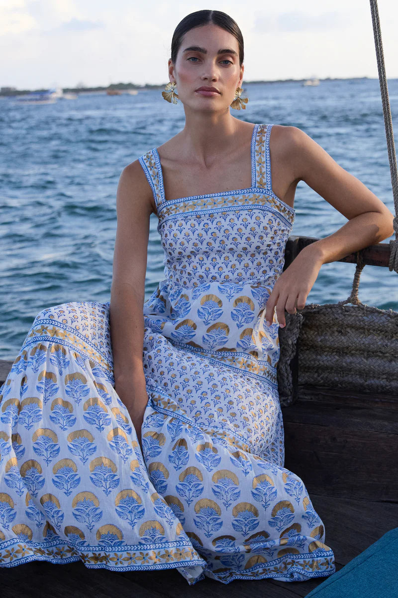 Oliphant Strappy Maxi Dress