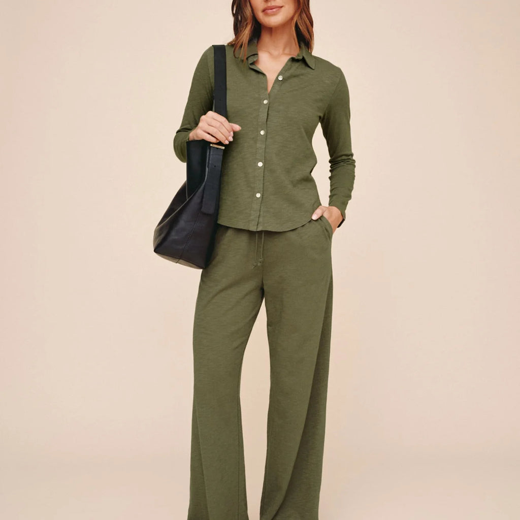 Bella Dahl Button Up Knit Top