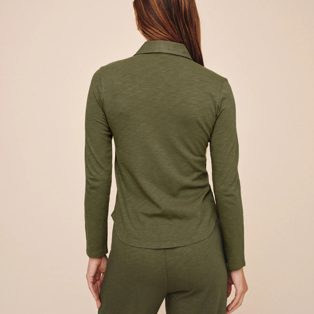Bella Dahl Button Up Knit Top