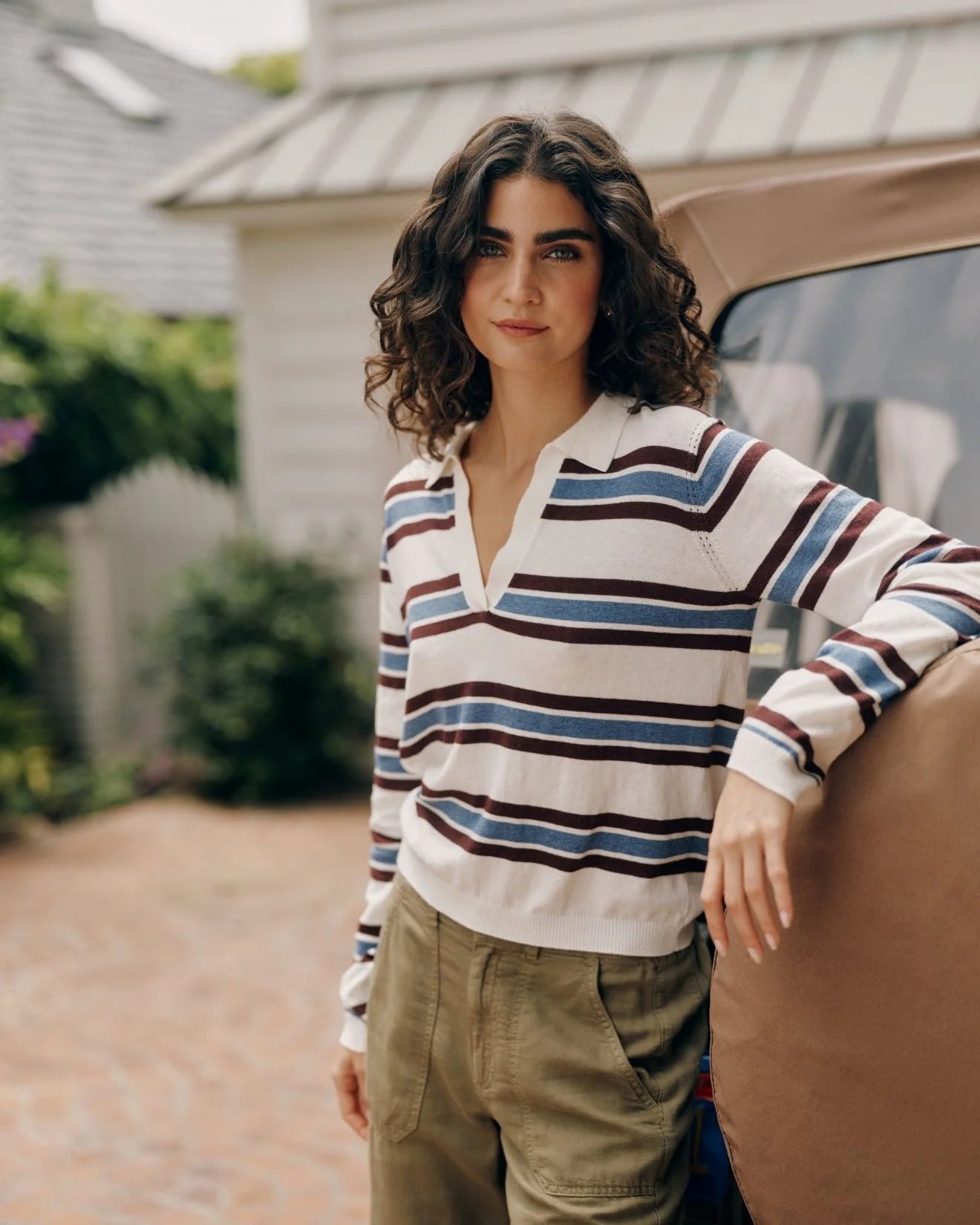 Bella Dahl Long Sleeve Placket Pullover