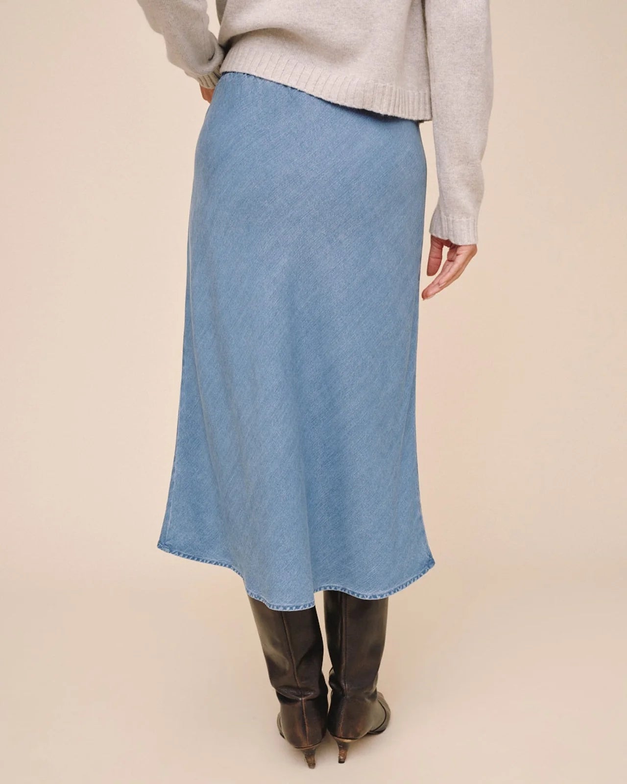 Bella Dahl Bias Skirt With Tie