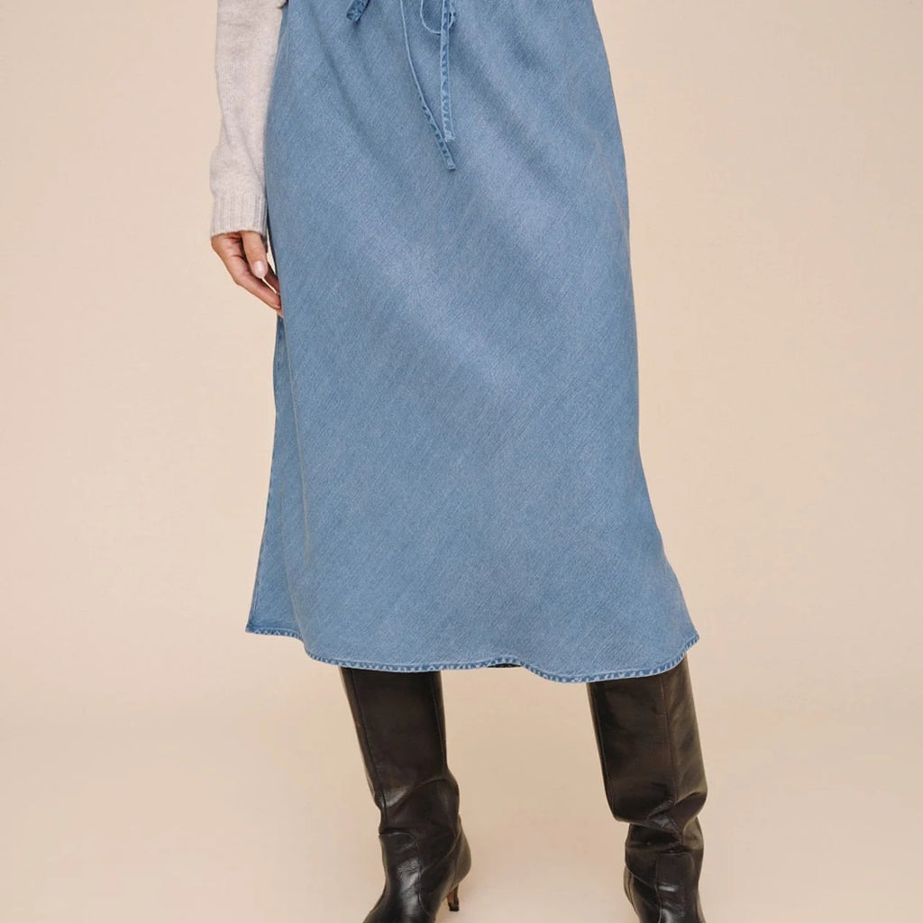 Bella Dahl Bias Skirt With Tie