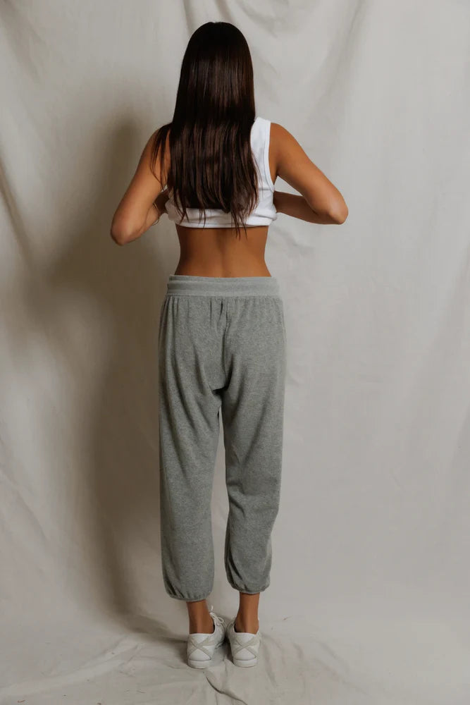 Perfect White Tee Gogo Loop Terry Sweatpant