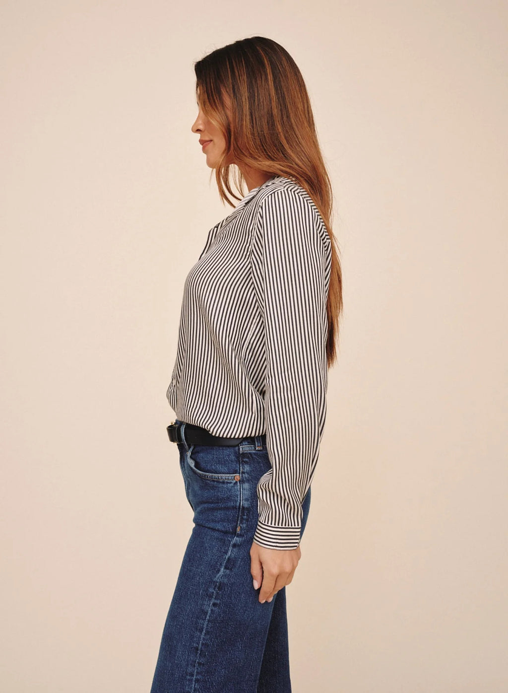 Bella Dahl Vintage Pinstripe Button Down Shirt