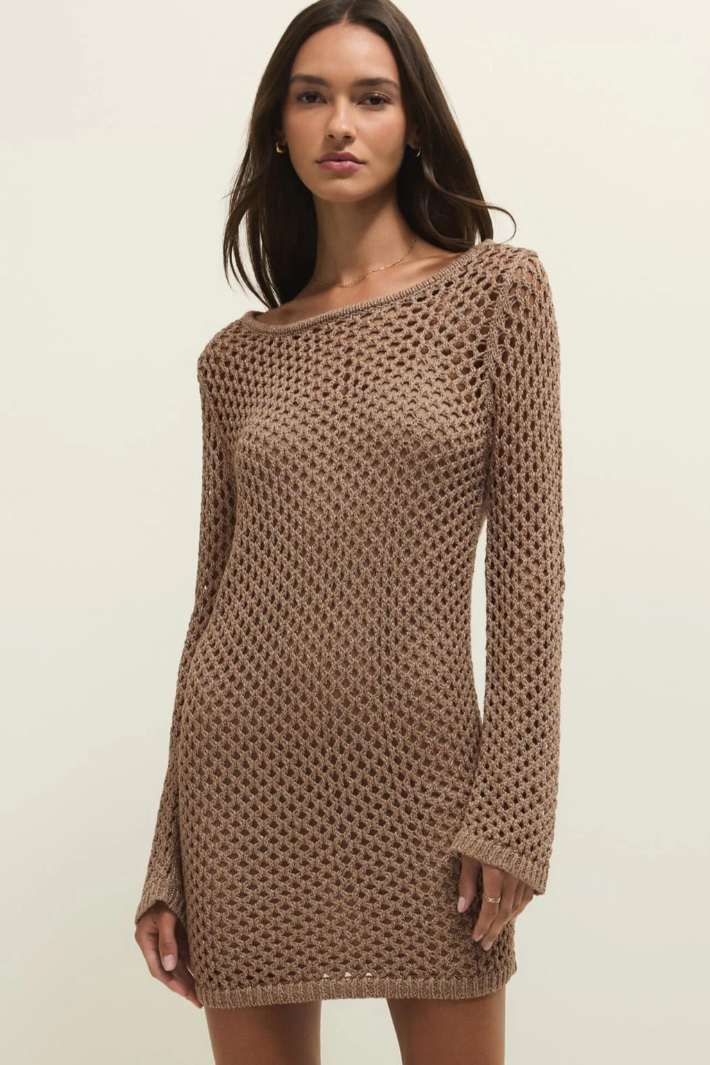 Z Supply Calabria Shimmer Crochet Dress