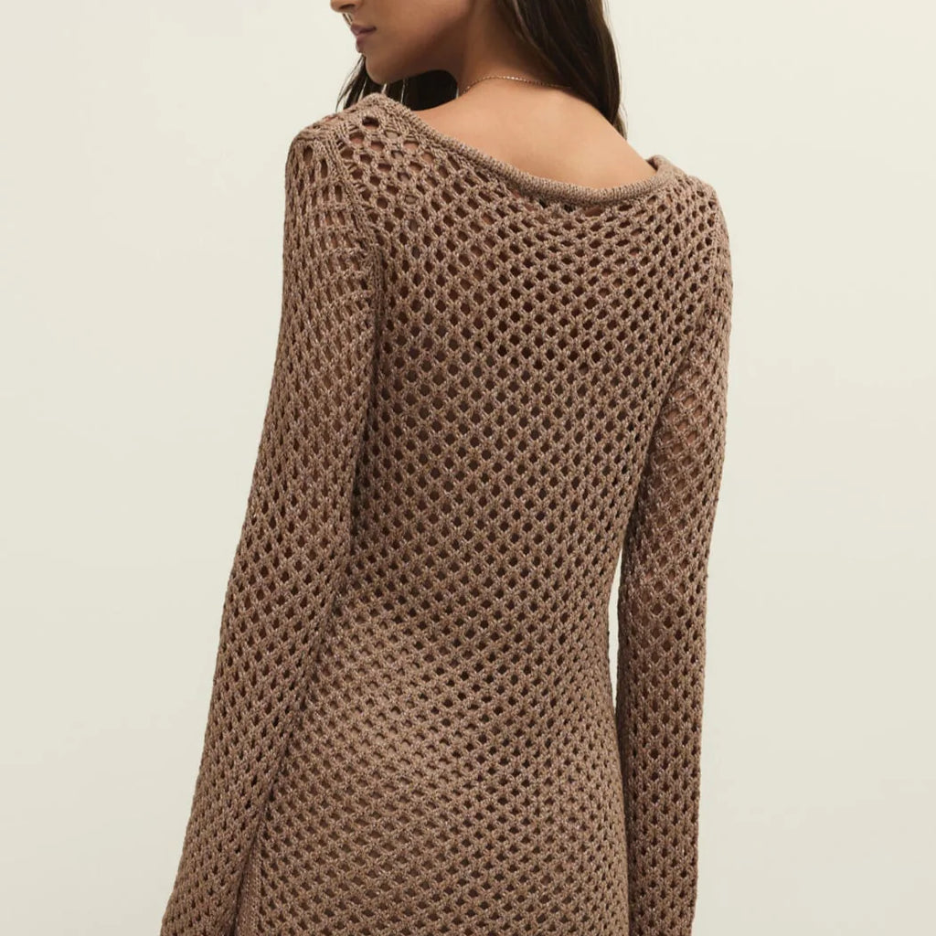 Z Supply Calabria Shimmer Crochet Dress