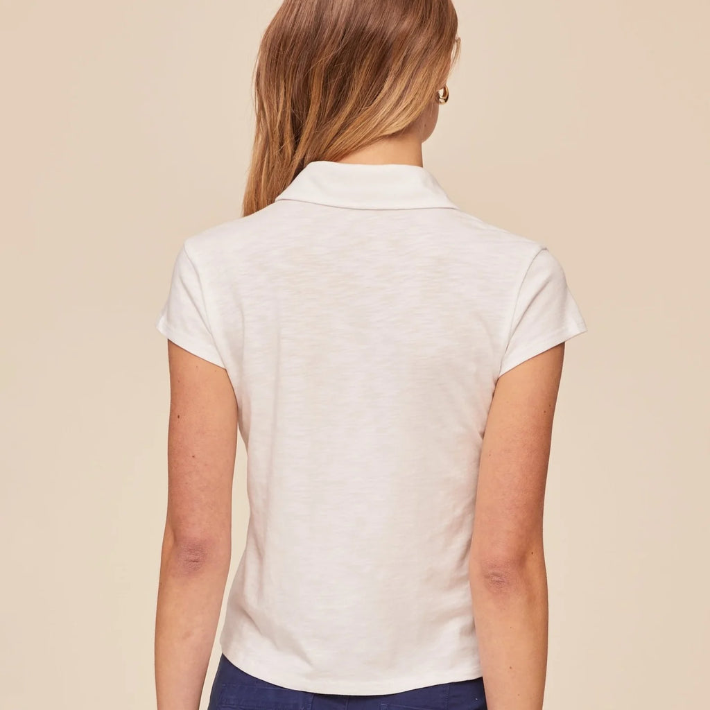 Bella Dahl Cap Sleeve Button Down