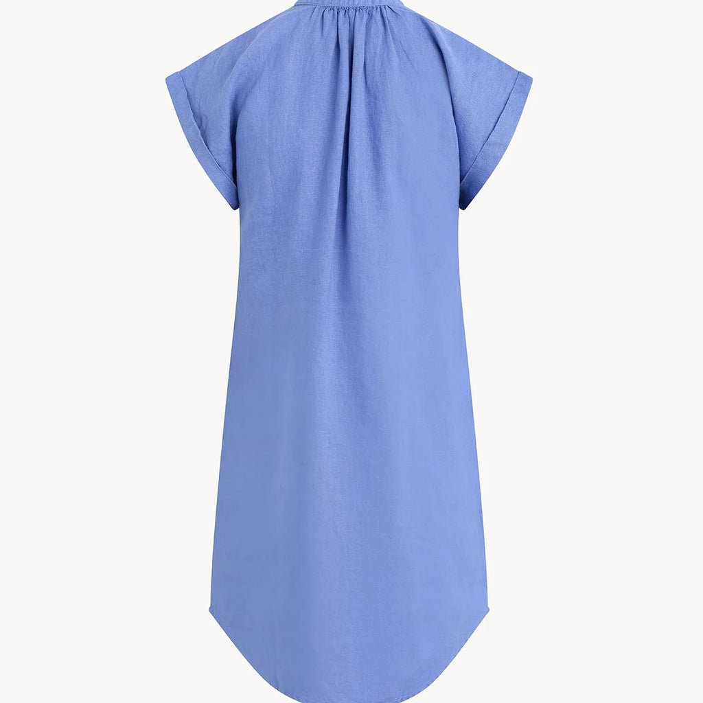Bella Dahl Cap Sleeve Henley Dress