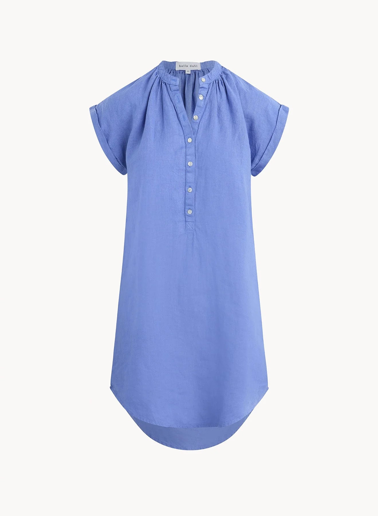 Bella Dahl Cap Sleeve Henley Dress