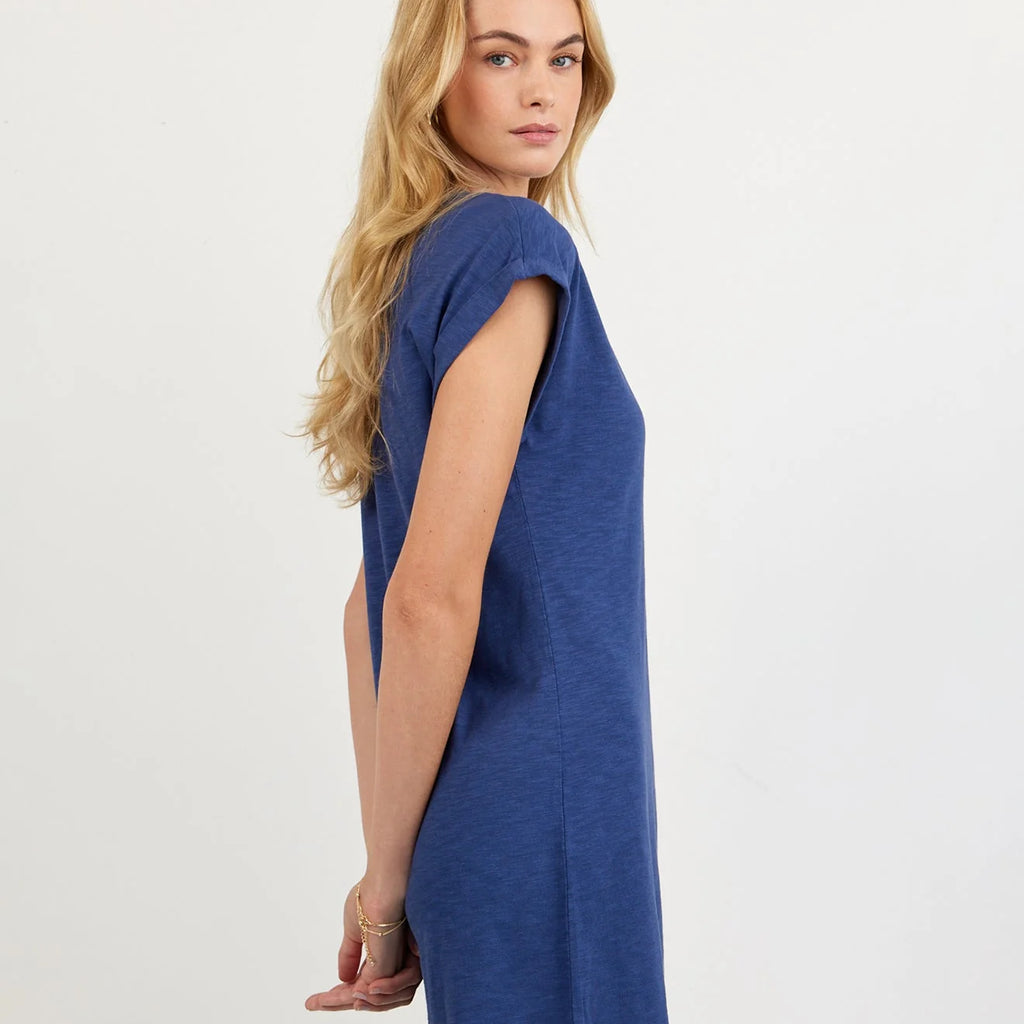 Bella Dahl Cap Sleeve Placket Dress