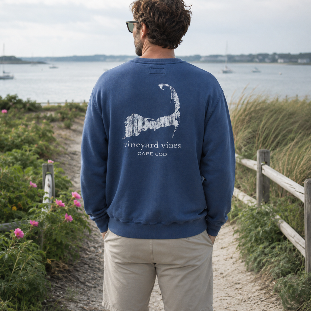 Vineyard Vines Cape Cod Map Crew