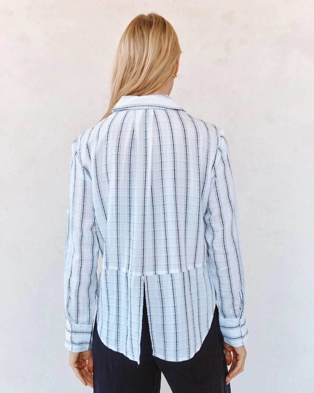 Bella Dahl Clean Split Back Button Down Shirt