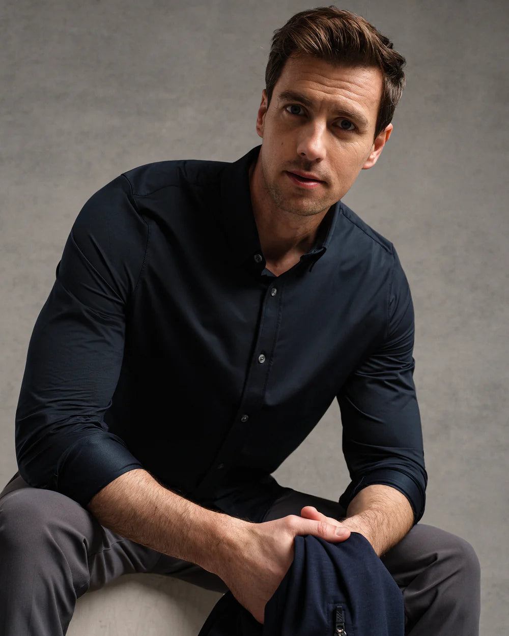 True Navy Oxford