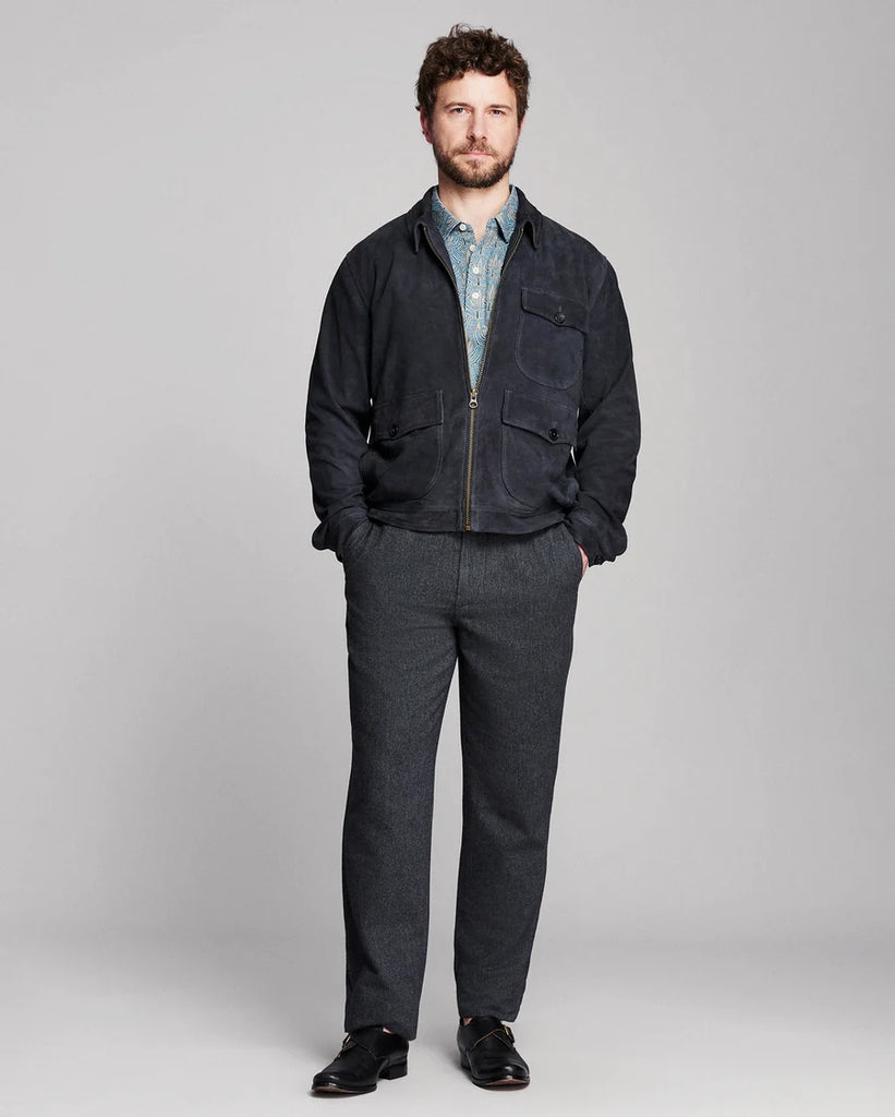 Billy Reid Suede Dutton Jacket