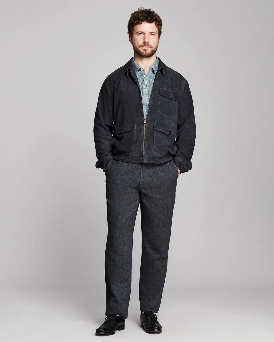 Billy Reid Suede Dutton Jacket