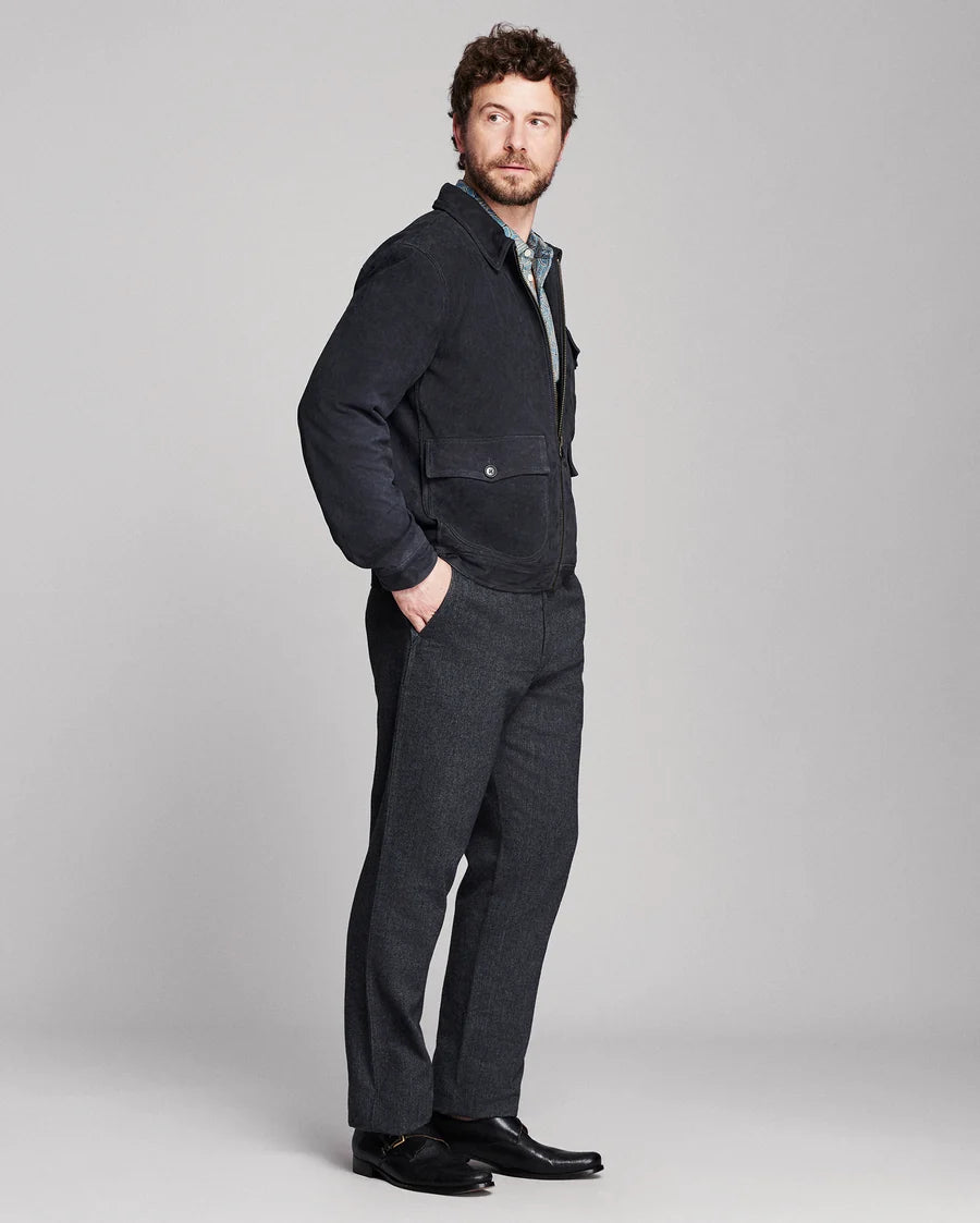 Billy Reid Suede Dutton Jacket