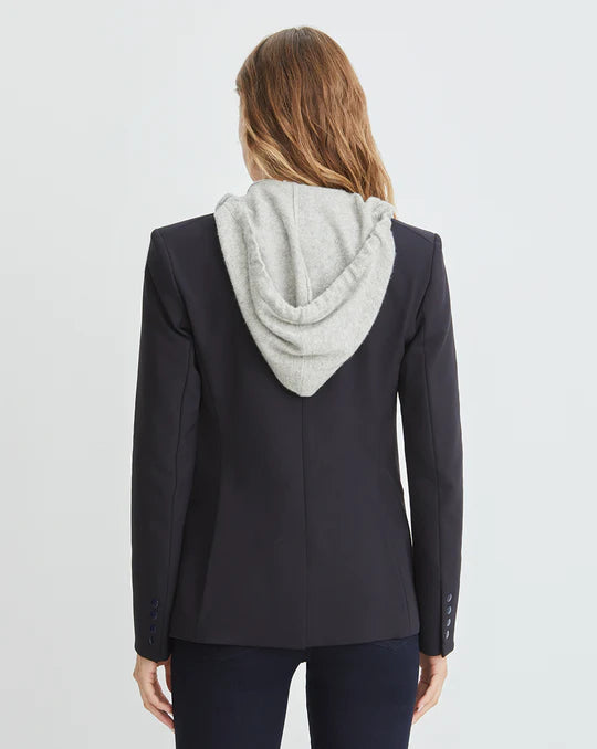 Veronica Beard Cashmere Hoody Dickey
