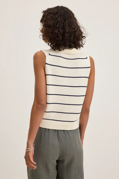Velvet Nayla Cotton Cashmere Sweater Vest