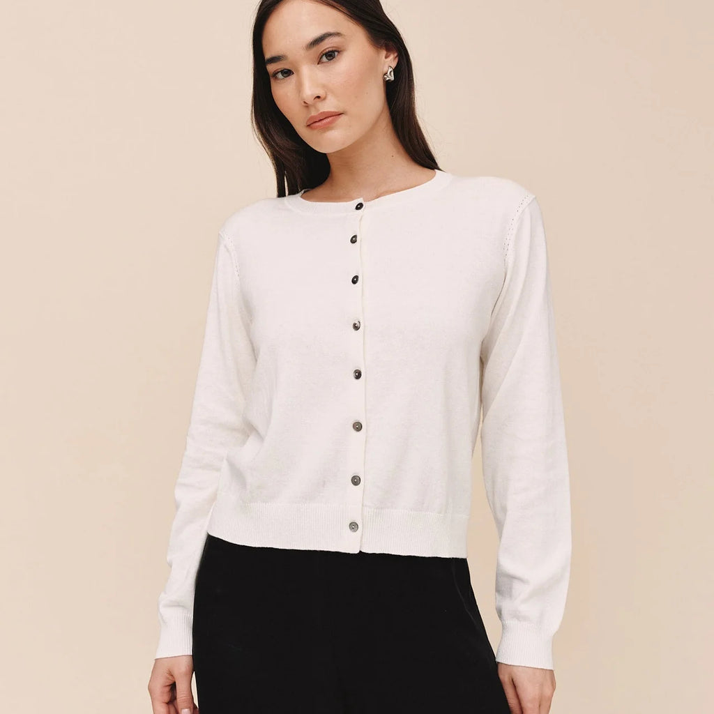 Bella Dahl Crew Neck Cardigan