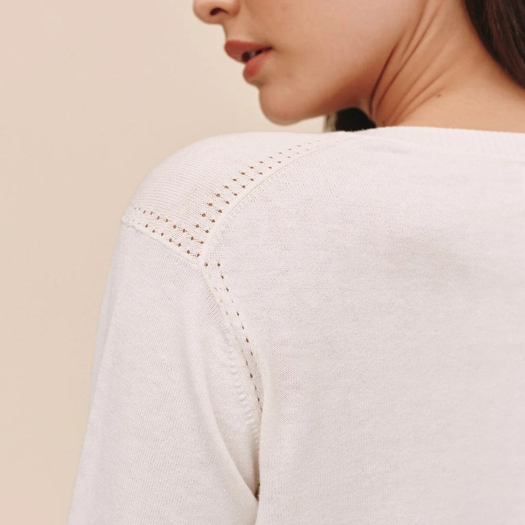 Bella Dahl Crew Neck Cardigan