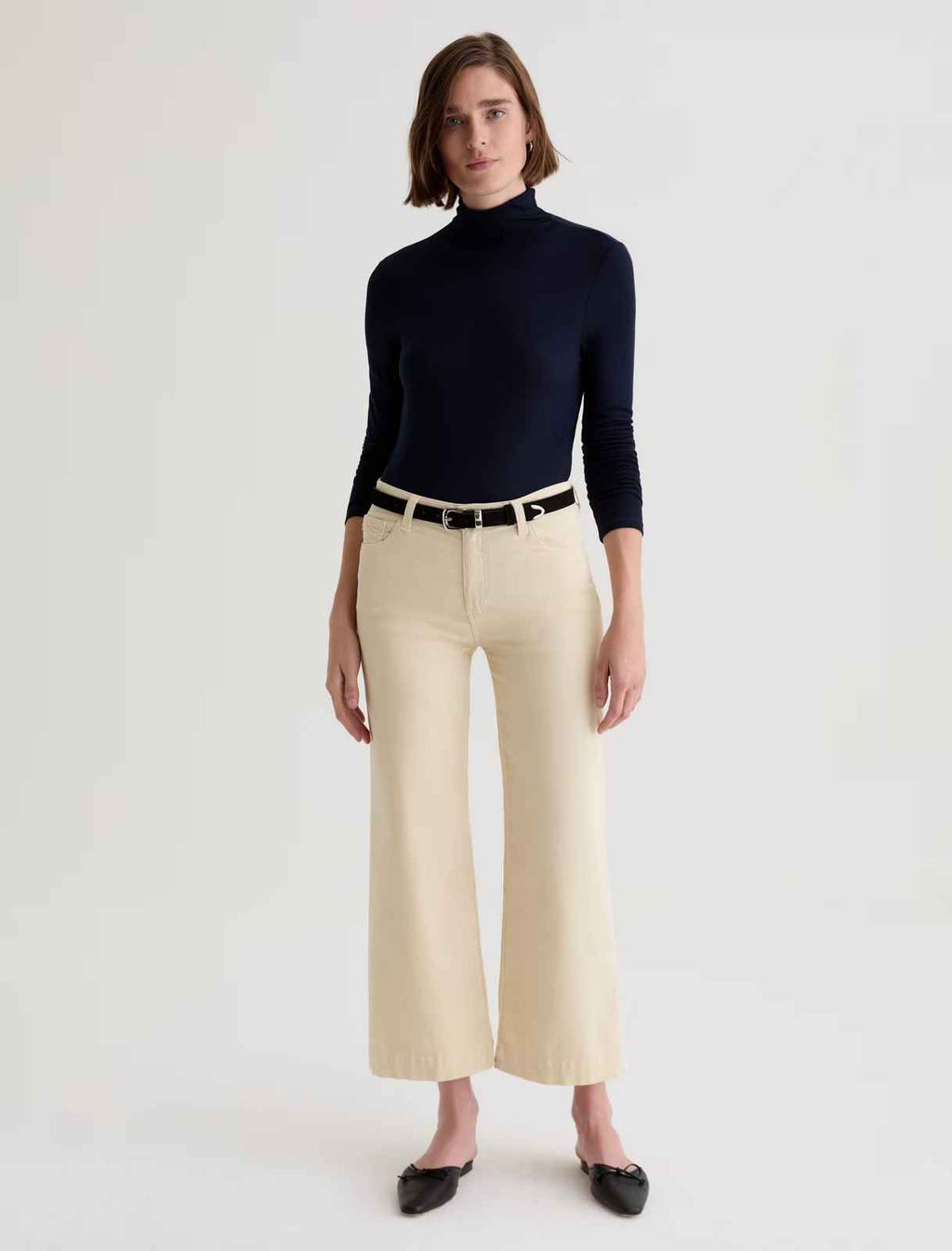 AG Saige Wide Leg Crop Corduroy