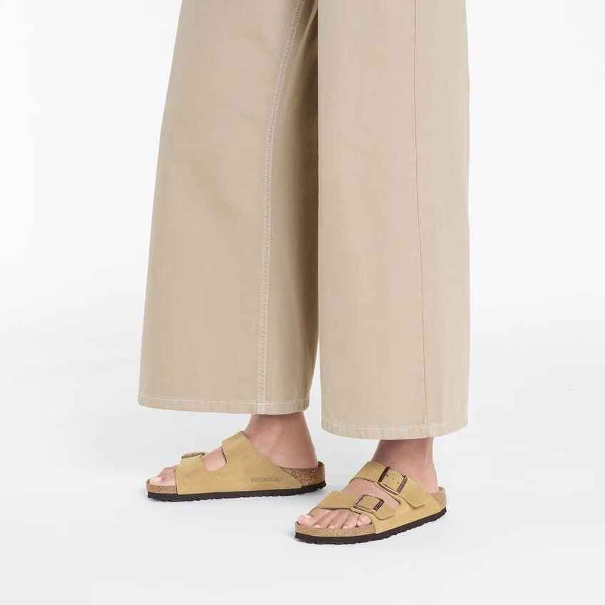 Birkenstock Arizona Suede Leather Sandal