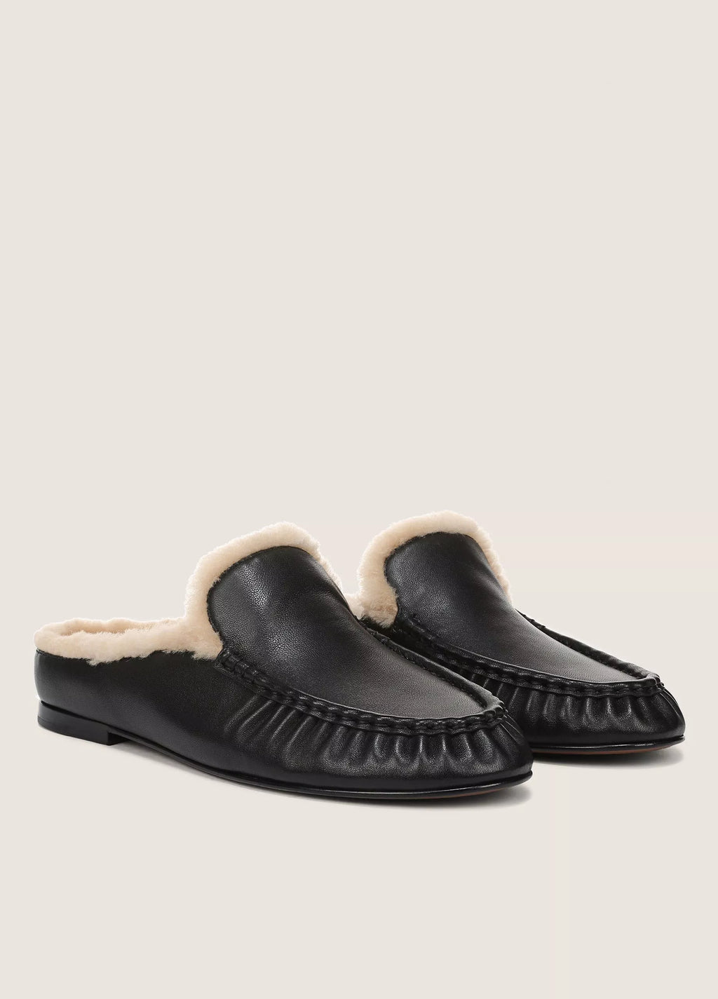 Vince Tevin Shearling Mule