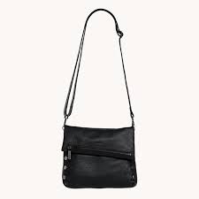 Hammitt VIP Medium Shoulder Bag - Black/Gunmetal