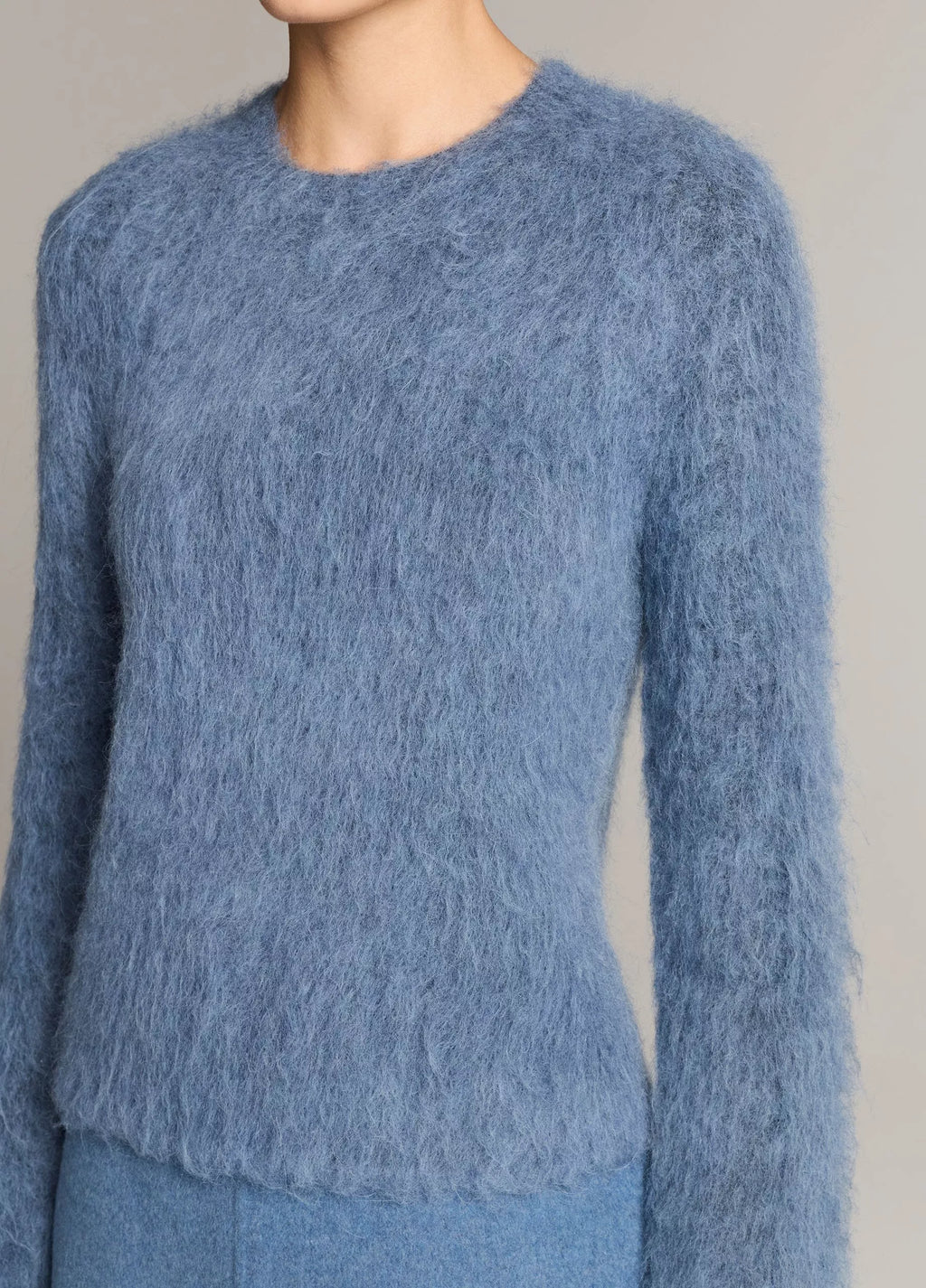 Vince Brushed Crew Neck Sweater