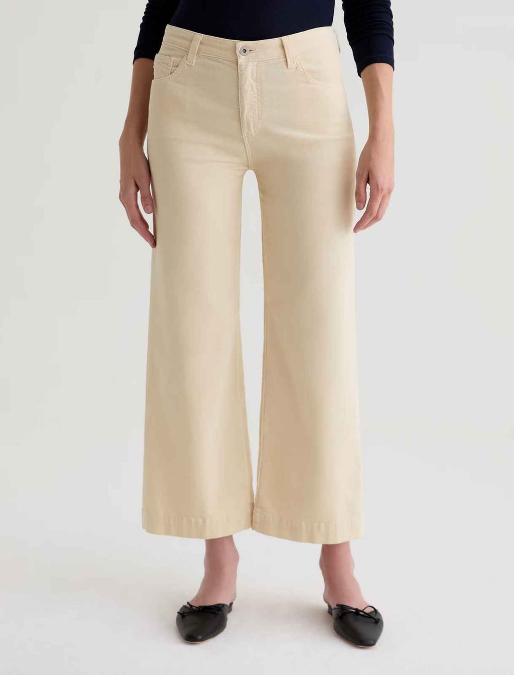 AG Saige Wide Leg Crop Corduroy