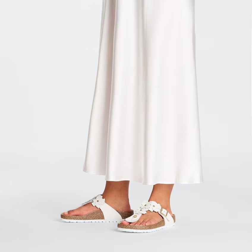 Birkenstock Gizeh Flower Leather Sandal