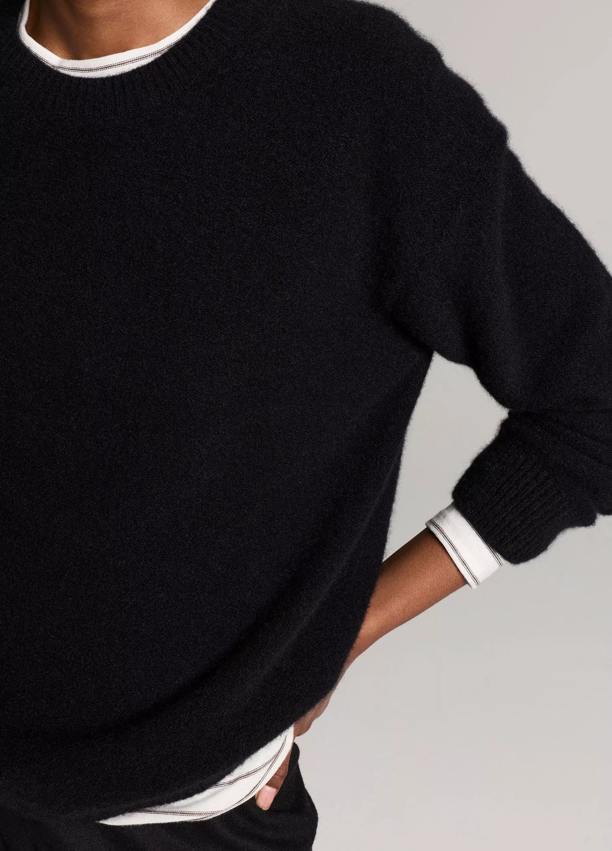 Vince Plush Cashmere Crew Neck Sweater