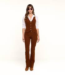 L'Agence Saffia Corduroy Pant