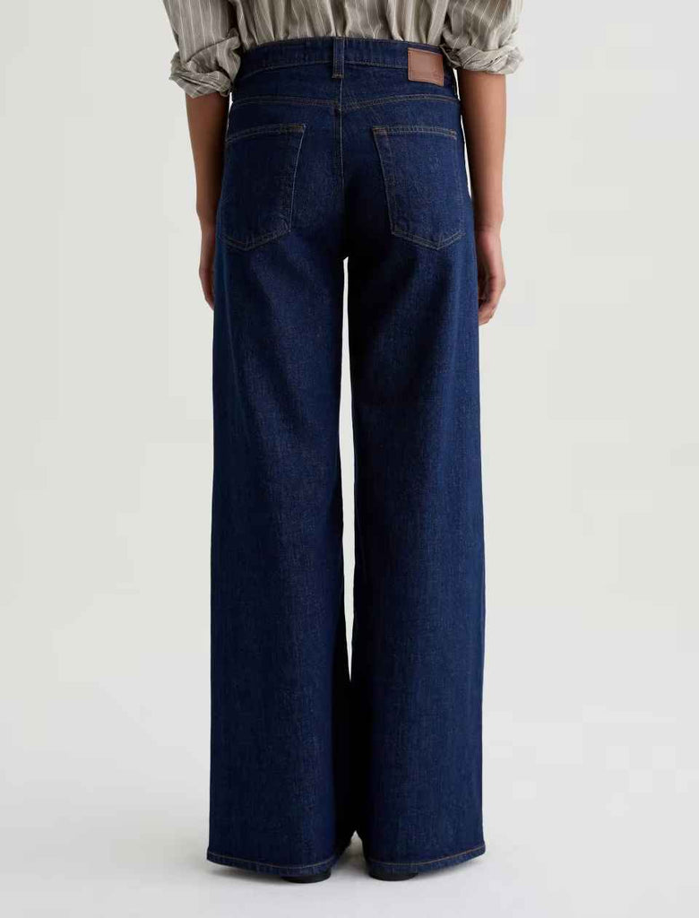AG Saige Wide Leg Mid-Rise Fit Jeans